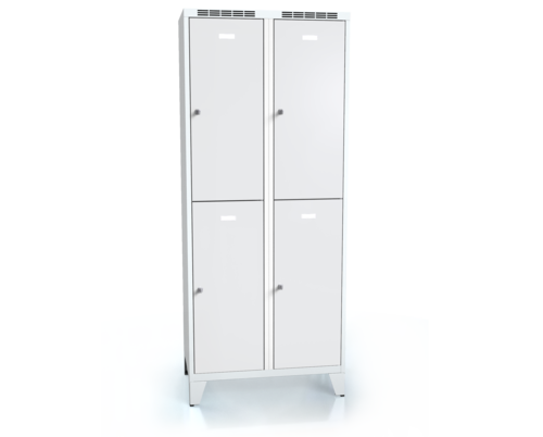 Divided cloakroom locker ALSIN with feet 1920 x 800 x 500
